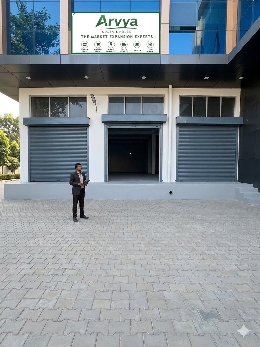 Arvya Sustainables warehouse loading docks